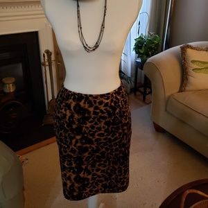 Emanuel Print Mini Skirt